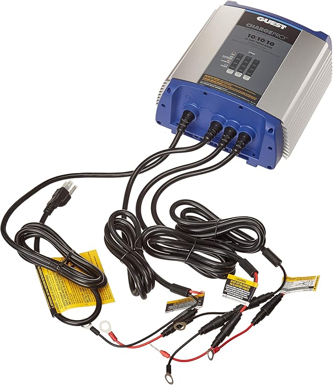 Guest 2731A Guest On-Board Battery Charger 30A / 12V; 3 Bank; 120V Input