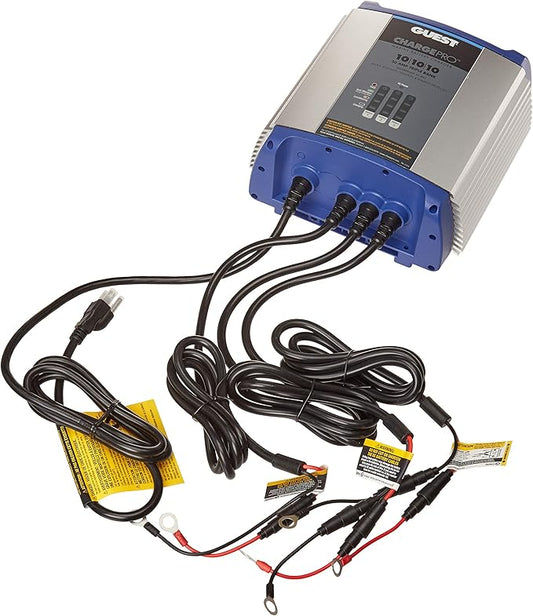 Guest 2731A Guest On-Board Battery Charger 30A / 12V; 3 Bank; 120V Input