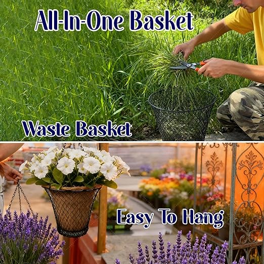 Feel Natural-10 Pcs 9.25"x9.45" Chicken Wire Plant Cover Plant Covers from Animals Plant Protectors Garden Cloches for Plants Garden Plant Covers Cage for Plants Wire for Plants Plant Nets