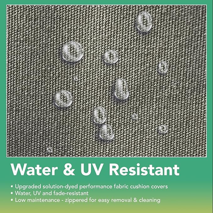 9 Piece Ohana Outdoor Patio Furniture Black Wicker Conversation Set with Fully Assembled Sectional and 42-inch Propane Gas Fire Table