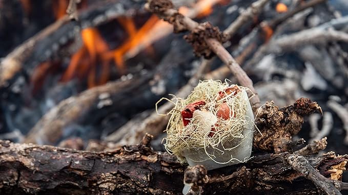 Flyhigh Fire Cubes: Quick Ignition, Eco-Friendly, Waterproof. Perfect for Camping, BBQs, and Fireplaces. Come Experience The Power of Light