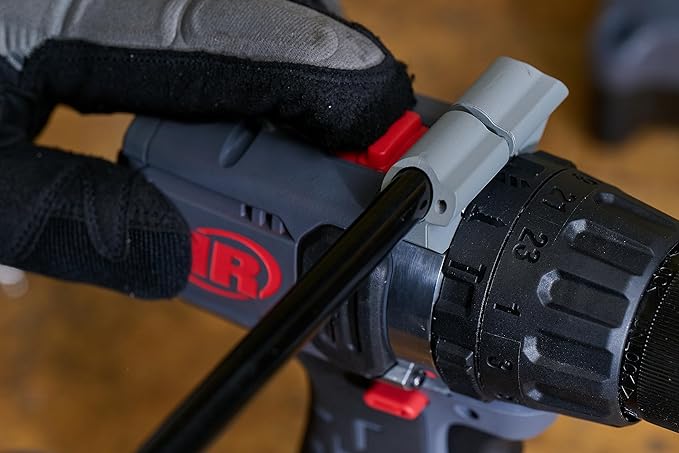 Ingersoll Rand D5241-K22 1/2" 20V Cordless Hammer Drill 2 Battery Kit, 1100 in-lb Torque, Keyless Chuck, Pistol Grip