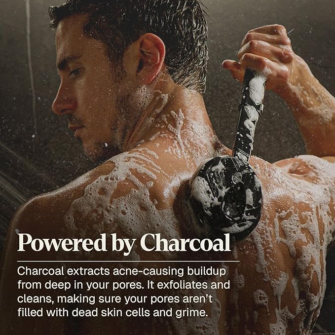 Black Wolf Moisturizing Body Wash for Men, Sandalwood - Mens Bodywash for Dry, Dehydrated & Sensitive Skin - Shower Gel Body Cleanser with Aloe Vera & Jojoba Oil to Remove Oil & Dirt