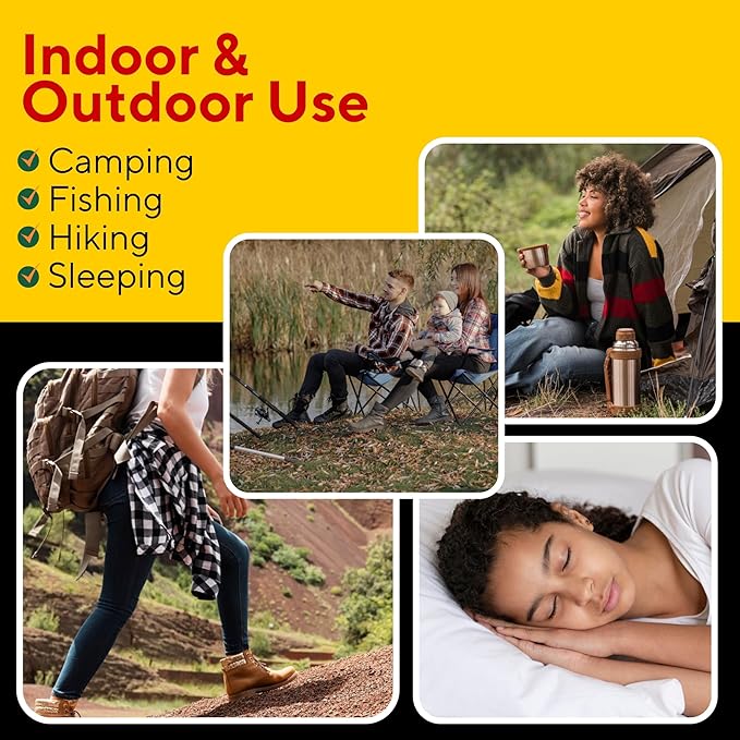 12 Pack Mosquito Repellent Pouches – Natural Indoor & Outdoor Mosquito Repellent for Home, Yard, Patio & Porch | Long-Lasting Mosquito Control Bags – Safe for People & Pets