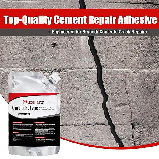 Asphalt Crack Filler, Crack Repair Sealant, Driveway Crack Sealer for Asphalt & Blacktop, Fast-Drying, Weather-Resistant, Easy to Apply Pavement Repair Sealant(2 Pcs,2.2LB)