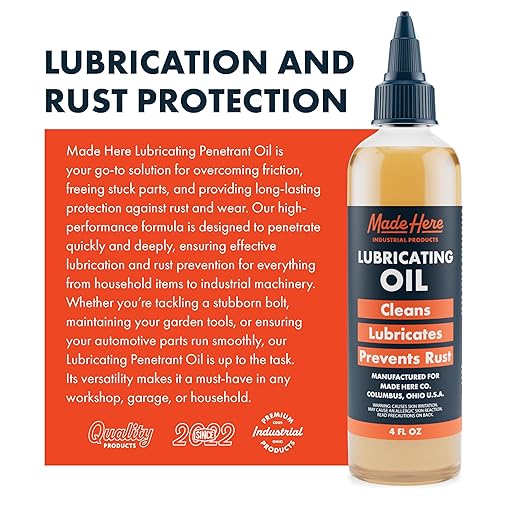 Multi-use Lubricating Penetrant Oil - High-Performance, Rust Prevention, Non-Toxic Formula, 4oz - Ideal for Home, Automotive, and Industrial Use