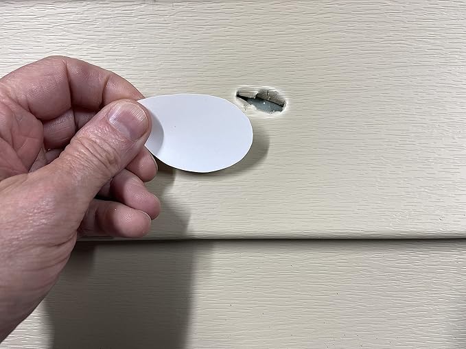 USA Made Stepsaver Products Vinyl Siding Repair Patch Kit (4, 5"x 7")