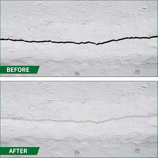 Foam Backer Rod for Gaps Concrete Crack Filler Joints Foam Gap Filler Caulk Saver Backing Rod Concrete Filler Rope (Black, 1/4 Inch x 10 Feet)