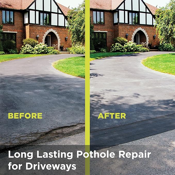ADFORS Peel & Seal Driveway Patch for Long Lasting Pothole Repair