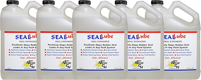 Stops Leaks: Gasoline Engines, Diesel Engines, Automatic Transmissions, Manual Transmissions, Power Steering, Rack and Pinion, Differentials and Hydraulic Systems - 5 Gallons