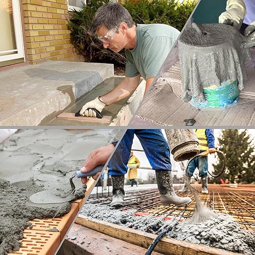 Fiberglass for Concrete, 3/4" Length,2.5 Lb, AR-Glass Chopped Strand Fiberglass for Concrete Cement Mortar Reinforcement