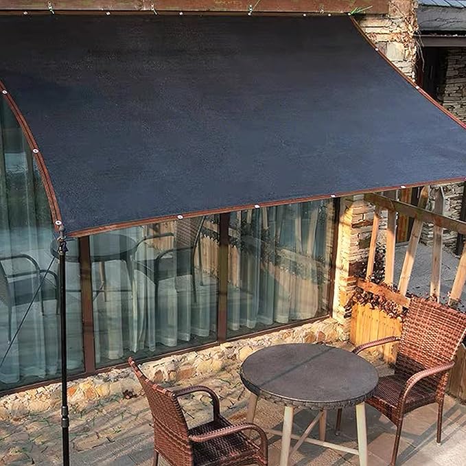 winemana 50% Shade Cloth for Garden- 10x20 FT Breathable Mesh Tarp for Vegetables & Plants, Outdoor Patio Sun Shade with Grommets - Chicken Coop, Dog Kennel Cover