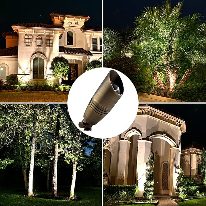 LED Spot Lights Outdoor 105 (105 Bulb Included, 4)