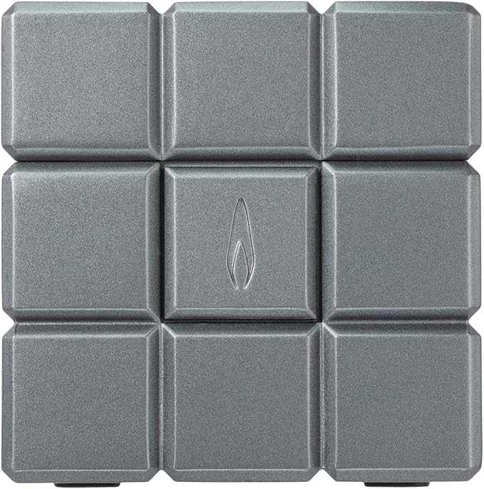 Colibri Heritage Cube Desk Lighter - Charcoal