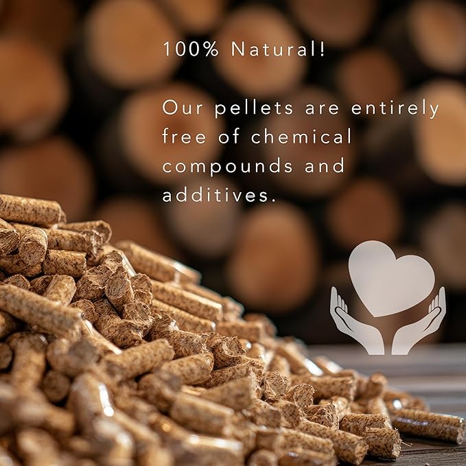 Don Bardo - 100% All Natural Wood Pellets, Bundle with 6 Different Flavors, Intended for Ninja Woodfire Outdoor Grill, Grills, Pellet Grills, Wood Fire Oven & Smoker, 6, 2lb Resealable Bags (12 lb)