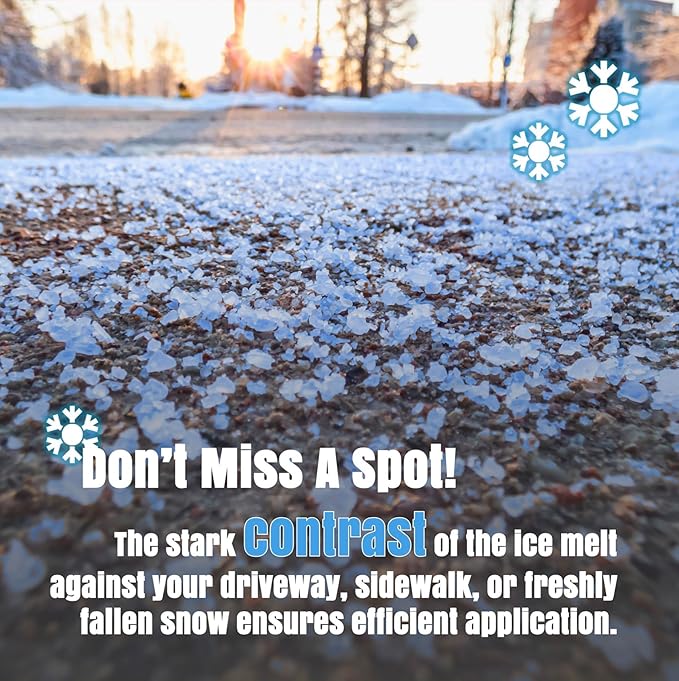 Peach Country Blue Ice Melt -25°F Effective, Pet Safe Eco-Friendly De-Icer, Fast-Acting Granules for Driveways, Walkways & Entryways, 20 lb Pail