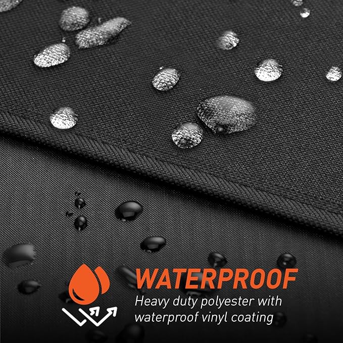 Arcedo Smoker Cover Compatible with Pit Boss 820 Deluxe, 850, 820 Sportsman, Heavy Duty Waterproof Wood Pellet Grill Covers, All Weather Protection for Outdoor Grill