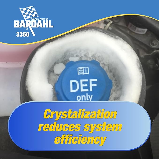 Bardahl 3353 DEF-Shot - The Ultimate DEF Cleaner and Anti-Crystallization Diesel Additive Reducing DEF Consumption - 32oz (Pack of 12)