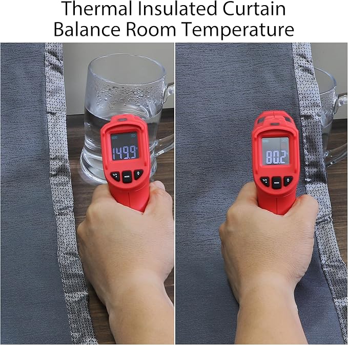 Magnetic Thermal Insulated Door Curtain,Thicker Layered Fabric Self Closing Door Curtains,Temporary Thermal Curtains Keep Warm Winter&Cool Summer,Privacy Barn Draft Stopper Cover
