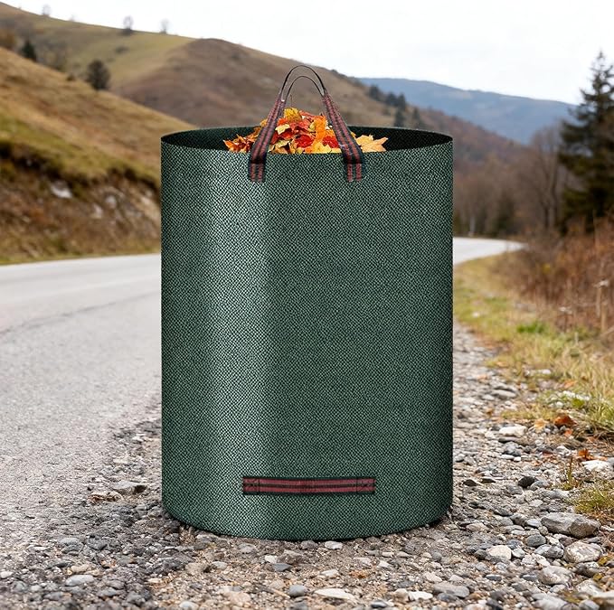 Fallen Leaf Storage Bag, Efficient Debris Management, 67x76cm, Yard Waste Bag, Reusable Dirt Waste Container, Large Capacity Storage, For Garden