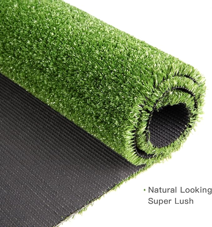 Artificial Grass Turf, 1ft x 62ft (62 ft²) Indoor Outdoor Fake Astroturf Rug Carpet Mat for Balcony Decor Backyard Patio Backdrop Fence Wall Decorations Dogs