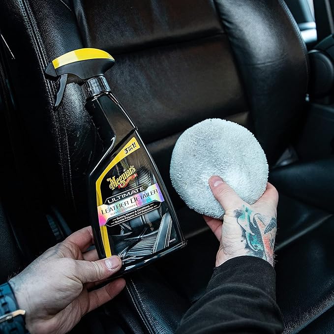 Meguiar's G201316 Ultimate Leather Detailer - 16 Oz Spray Bottle