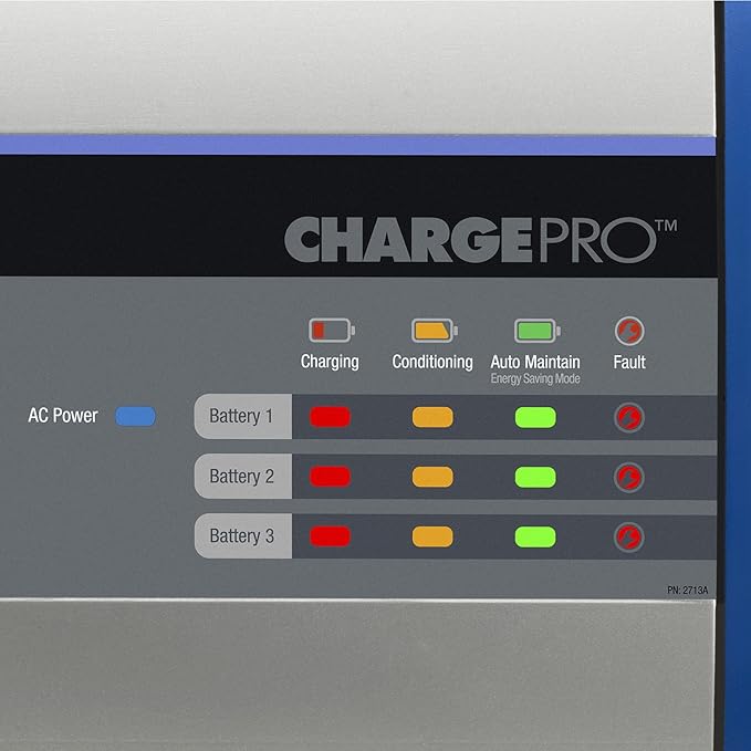 Guest 2713A Guest On-Board Battery Charger 15A / 12V; 3 Bank; 120V Input