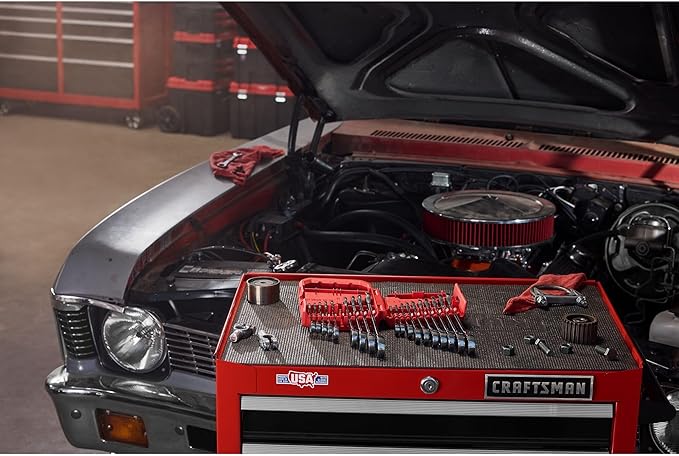 CRAFTSMAN 20 Piece Ratcheting Combination Wrench Set, SAE/Metric (CMMT87220)