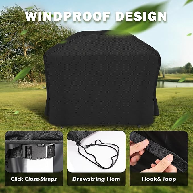 Griddle Cover for Charbroil Pro Series 4-Burner Propane Gas Grill 463281024/463279224, Outdoor Grill Cover for Charbroil Pro Series 4-Burner Infrared Grill