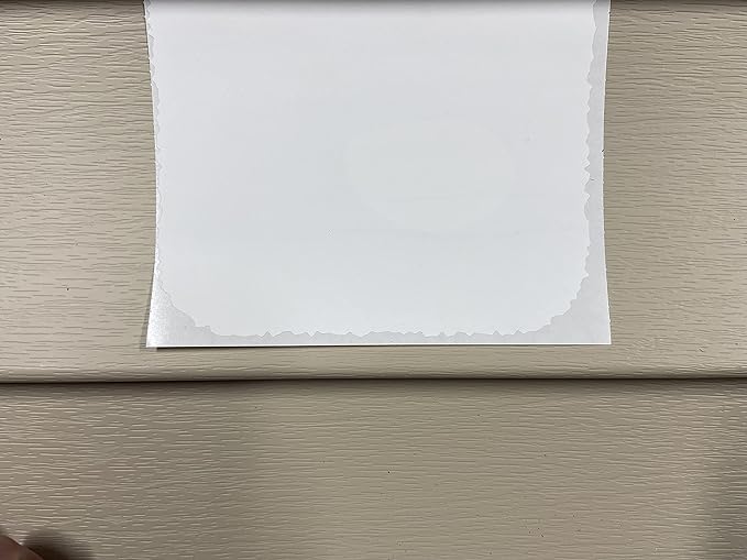 Stepsaver Products USA Made Vinyl Siding Repair Patch Kit (4, 6"x 6")