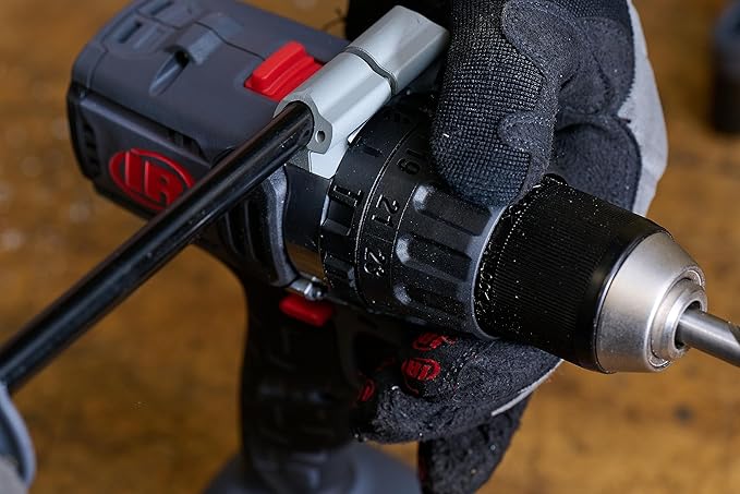Ingersoll Rand D5241 1/2" 20V Cordless Hammer Drill Bare Tool, 1100 in-lb Torque, Keyless Chuck, Pistol Grip