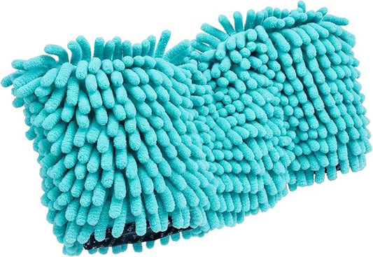 Chemical Guys Grip & Glide 2-Handed Wash Mitt XL Wash Mitt - Extra Large Chenille Microfiber Car Wash Mitt for Scratch-Free Cleaning - Holds More Suds, Traps Particles Safely - Comfortable Cuff