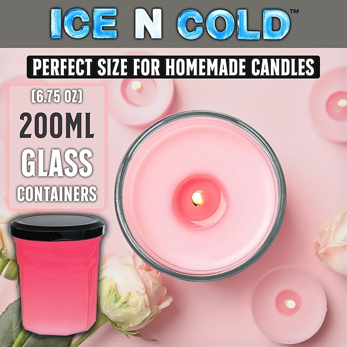 6.76 oz / 200ml Multi-Use Glass Jars with Leakproof Clear Lid, Reusable & Eco-Friendly – Ideal for Jams, Sauces, Spices; Lead -Free and BPA-Free Glass Bottle (72)