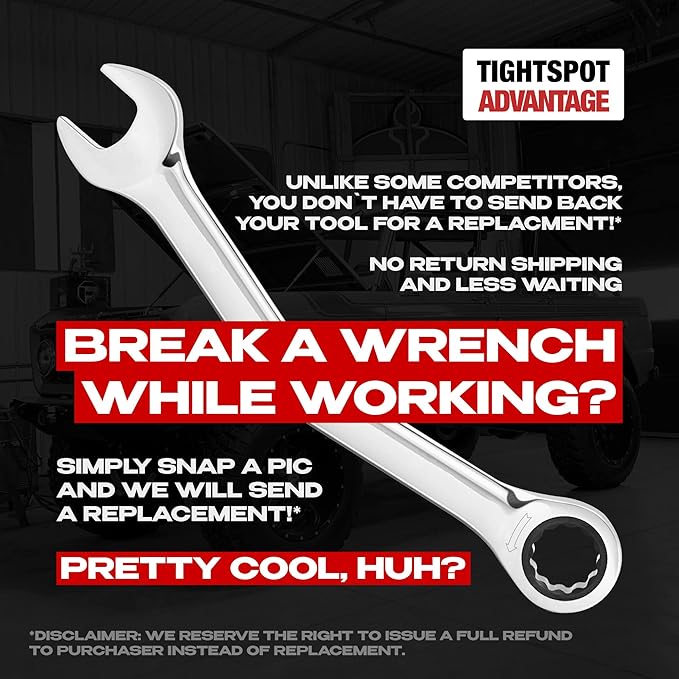 Jaeger 1-7/8 Inch Ratchet Wrench with 120-Tooth Ratcheting Precision and Hardened, Polished Steel for Projects with Tight Spaces
