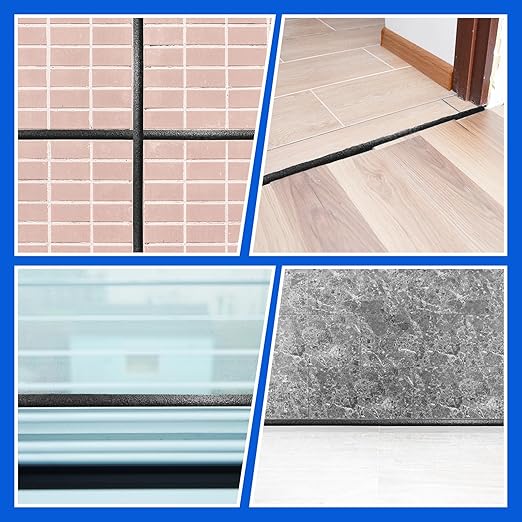 Foam Backer Rod for Gaps Concrete Crack Filler Joints Foam Gap Fillers Caulk Saver Backing Rod Concrete Filler Rope Joint Filler (1.25 Inches X 10 Feet)