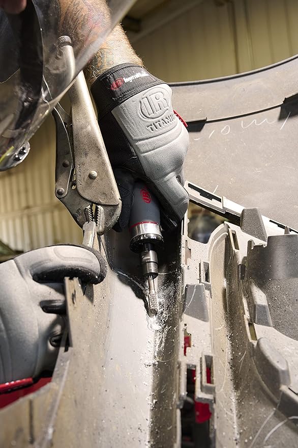 Ingersoll Rand 5108MAX Air Die Grinder, 25,000 RPM, 0.4 HP, 1/4" Collet, Rear Exhaust