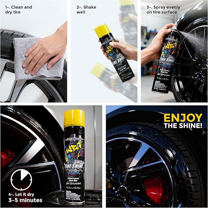 Street Legal The Ultimate Wet Tire Shine 14 oz (24)
