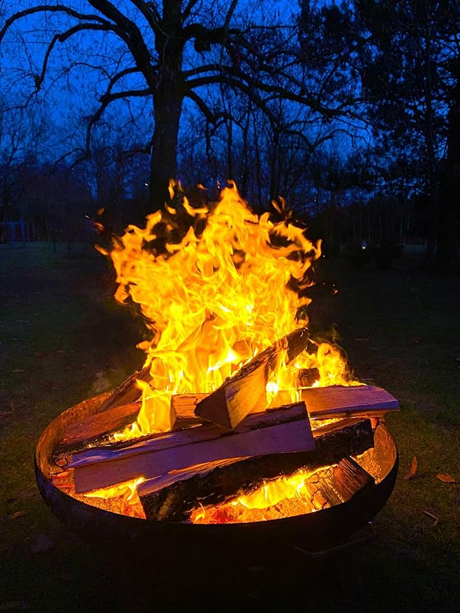 Wilson Cherry Split Firewood - Seasoned Natural Kiln Dried Fireplace, Fire Pit, Bonfire Logs (XL)