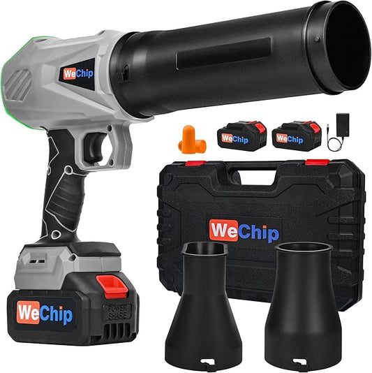 3 in 1 Cordless Leaf Blower Lightweight with Storage Box，150MPH & 400CFM,Leaf Blower Cordless with 2 Battery and Charger,Easy Use Hand Held Blowers for Lawn Care, Dust,Gifts for Men