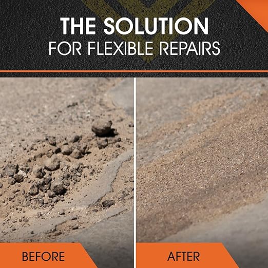 Roklin Systems Inc. FlexSet Rapid Concrete Repair (Gray, 5 Gallon Kit)