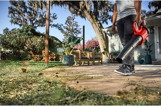 CRAFTSMAN Leaf Blower Cordless with Battery and Charger V20 RP, Up to 110 MPH Power, Handheld Electric Leaf Blower, Brushless Motor, Lightweight, 5.0Ah (CMCBL730P1)
