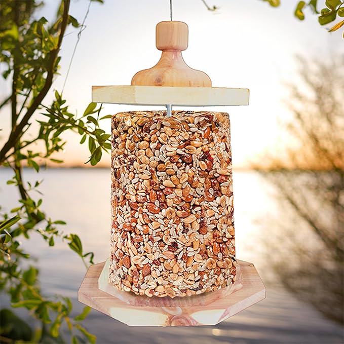 Amish Made Cedar Stacker Bird Feeder by Prime Retreat