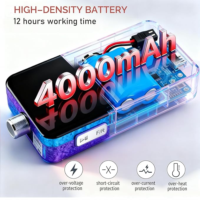 Professional Nail Drill, Lumcrissy 35000RPM Professional Nail File Machine, Rechargeable Efile for Acrylic Gel Nails with Ceramic Drill Bits Set& Sanding Bands for Manicure Salon Home Use