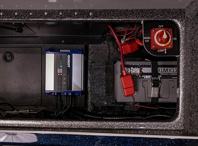 Guest 2708A Guest On-Board Battery Charger 5A / 12V; Bank; 120V Input