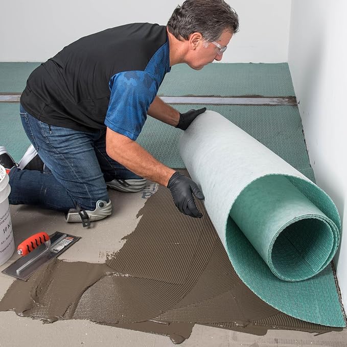 MAPEI Mapeguard UM Underlayment Membrane – High-Performance Ceramic Tile, Porcelain & Stone Crack-Isolation and Waterproofing Solution, 323 sq. ft.