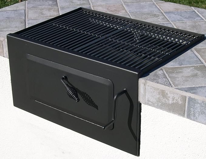 Charcoal Built-in Grill 30" - Front Loader Grill ( SS COOKING GRIDS INCLUDED)