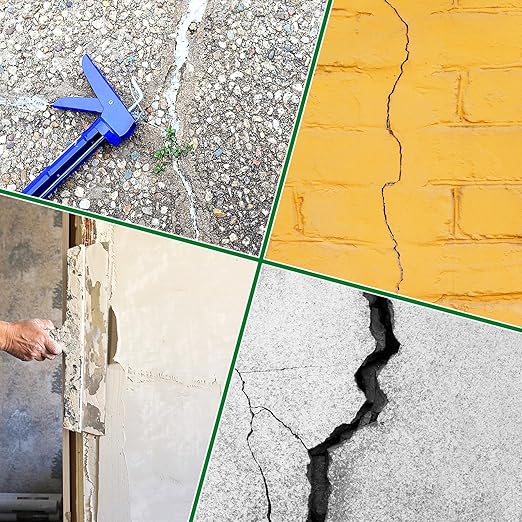 Foam Backer Rod for Gaps Concrete Crack Filler Joints Foam Gap Filler Caulk Saver Backing Rod Concrete Filler Rope (Black, 3/8 Inch x 10 Feet)