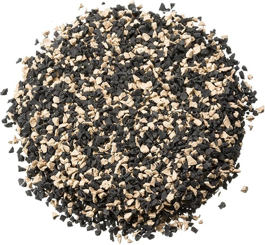 Fast Patch Poured-in-Place Surfacing Repair Kit Fix Rubber Playground (Tan/Black, Standard)