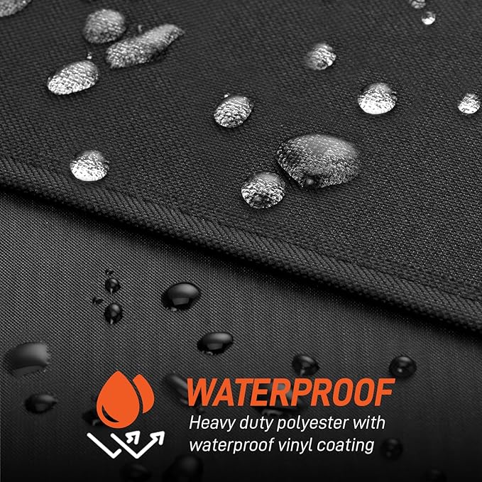 Arcedo Grill Cover Compatible with Traeger 33-Inch Flatrock Flat Top Gas Griddle, Heavy Duty Waterproof Outdoor BBQ Cover Full Length Weatherproof Grill Accessory BAC751