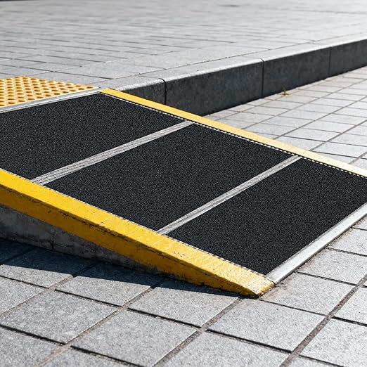 Heavy-Duty Anti-Slip Tape 18" x 40 FT, Industrial Safety Grip Tape for Ramp, Warehouse, Workshop, Garage Floor, Stair Treads - Black Abrasive Non-Slip Roll for Indoor & Outdoor